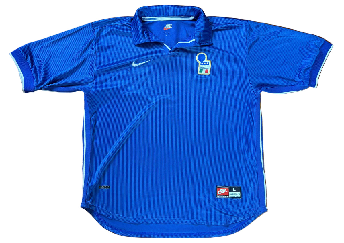 Italy 1998 Home Nike Football Shirt Large