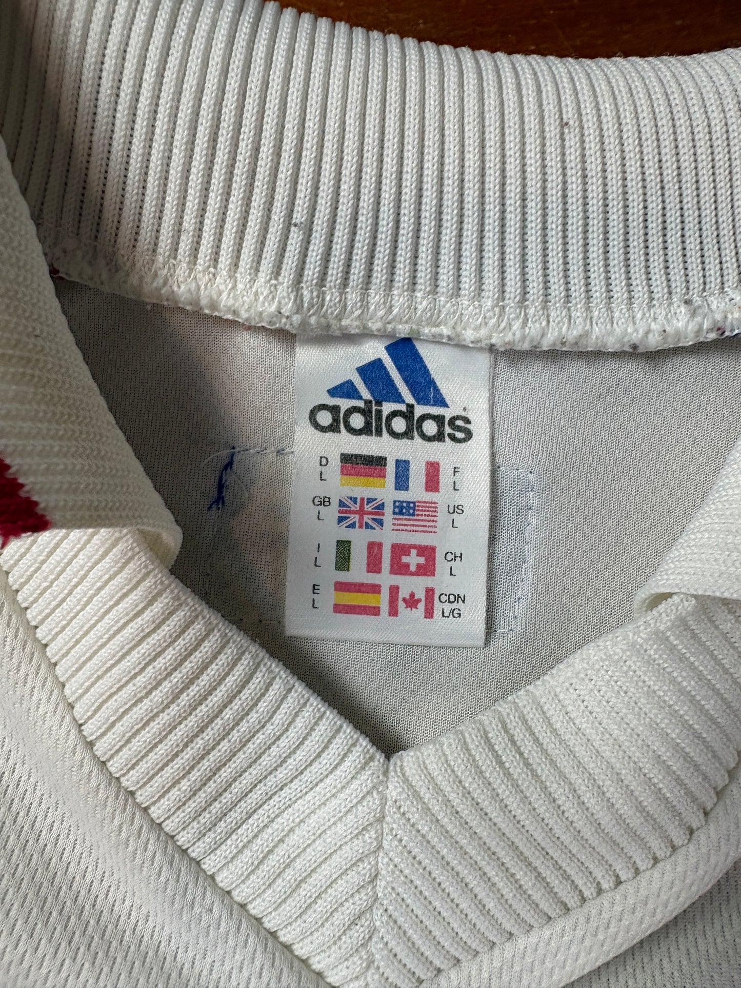 France 1998 Away Adidas Football Shirt Large