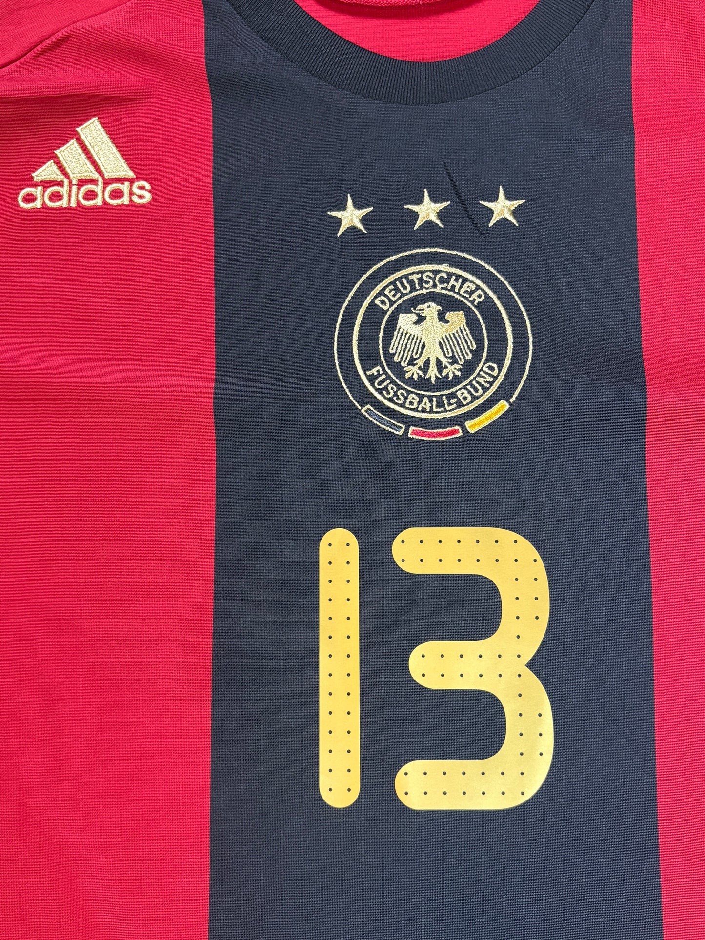 Germany 2008/09 Away Adidas Football Shirt Large Ballack 13