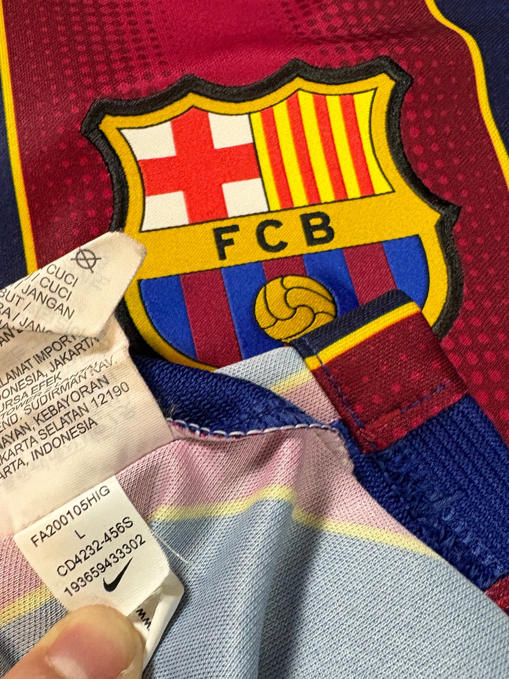 Barcelona 2020/21 Home Nike Football Shirt Large