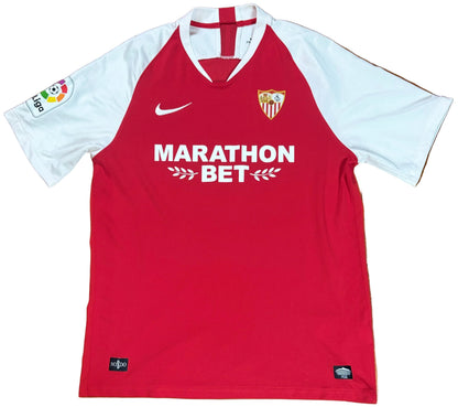 Sevilla 2018/19 Home Nike Football Shirt Large Y. Ne Nesyri 15