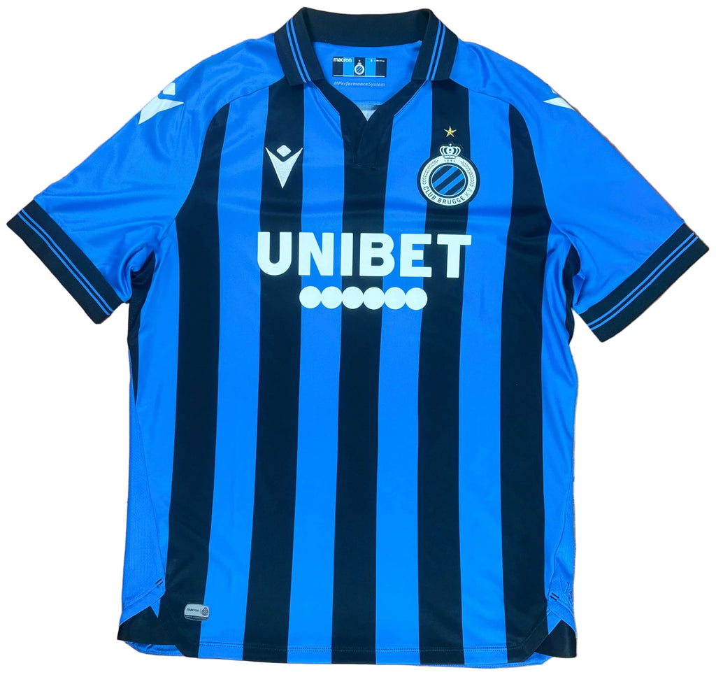 Club Brugge 2022/23 Home Macron Football Shirt Small