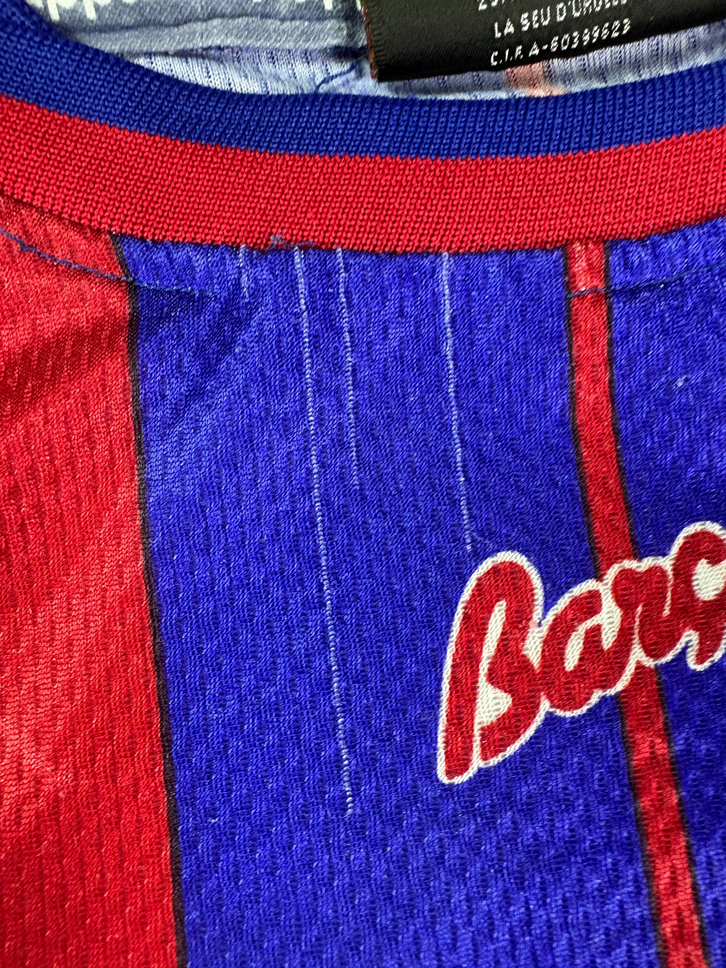 Barcelona 1997/98 Home Kappa Football Shirt Extra Large