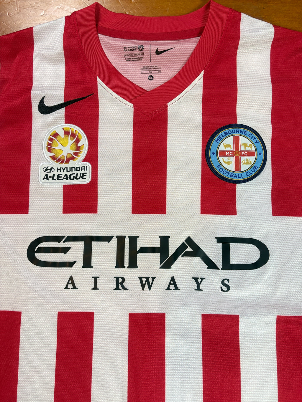 Melbourne City 2014/15 Home Nike Football Shirt Extra Large