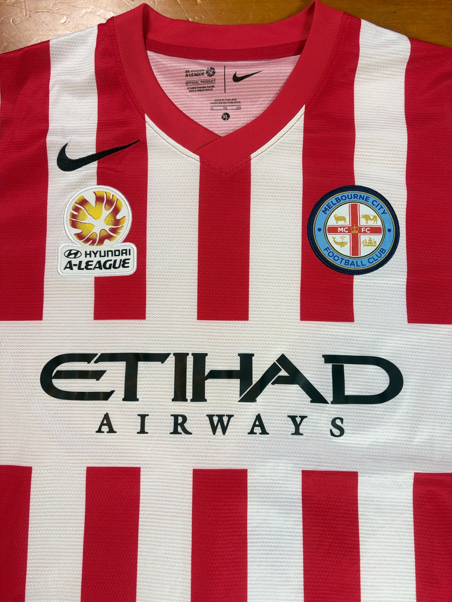Melbourne City 2014/15 Home Nike Football Shirt Extra Large