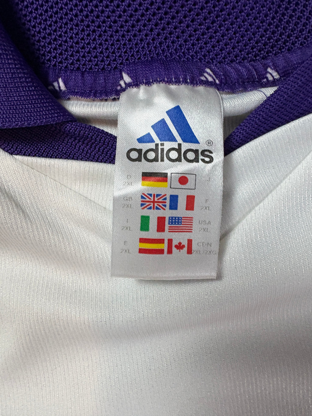 Anderlecht 2001/02 Home Adidas Football Shirt XXL
