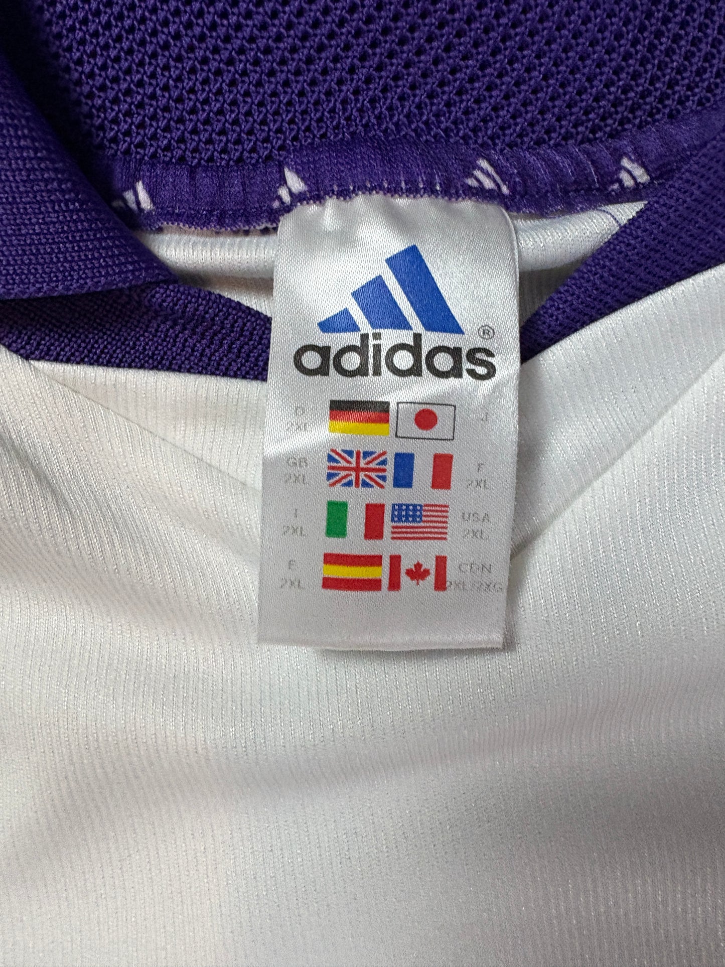 Anderlecht 2001/02 Home Adidas Football Shirt XXL