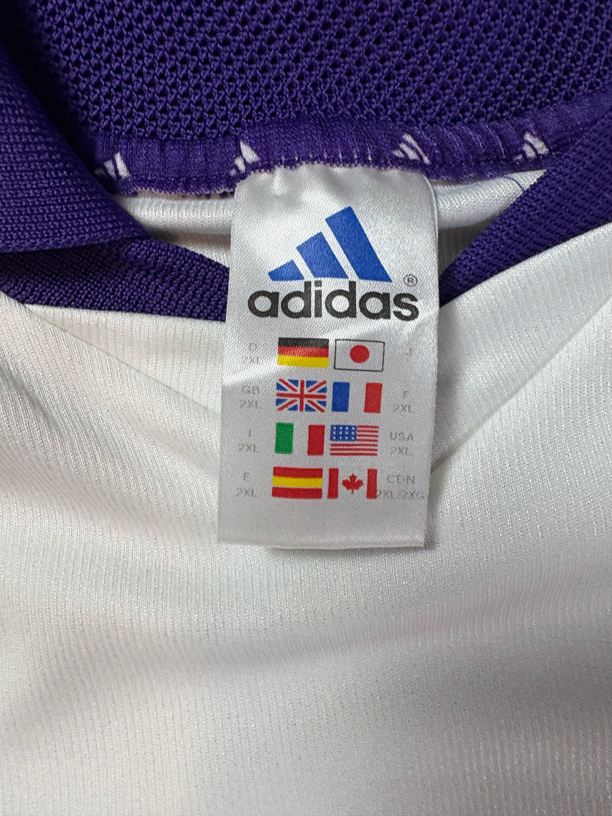 Anderlecht 2001/02 Home Adidas Football Shirt XXL