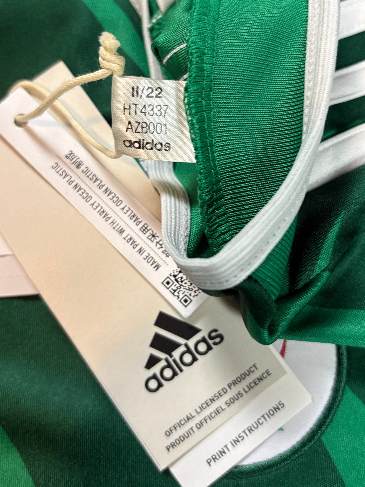 Algeria 2023 Away Adidas Football Shirt Large