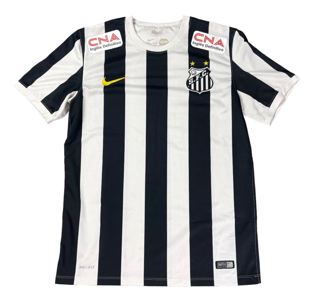 Santos 2014 Away Nike Football Shirt Medium