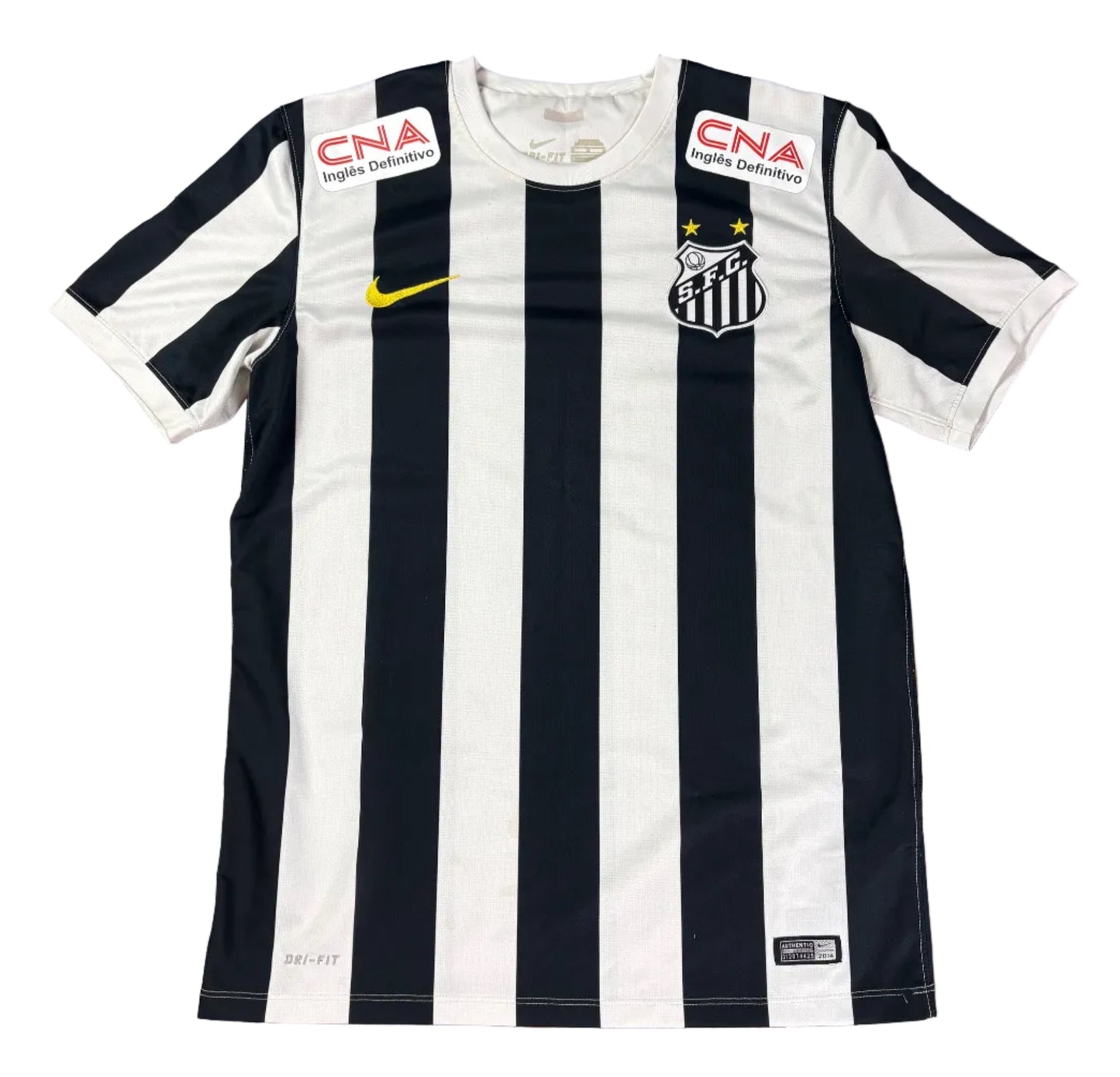 Santos 2014 Away Nike Football Shirt Medium