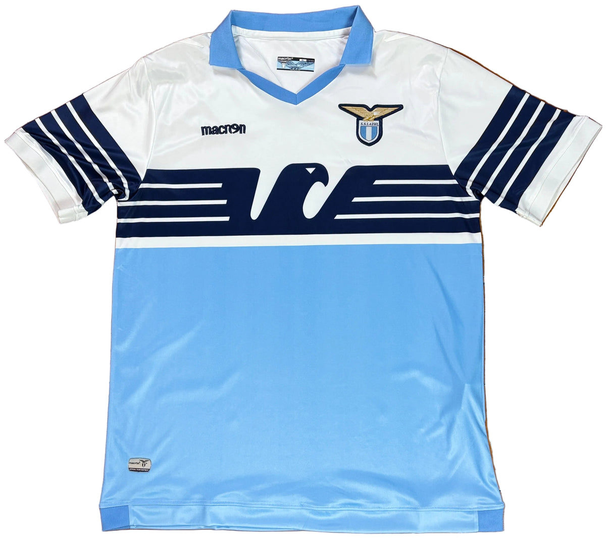 Lazio 2014/15 Fourth Macron Football Shirt Extra Large