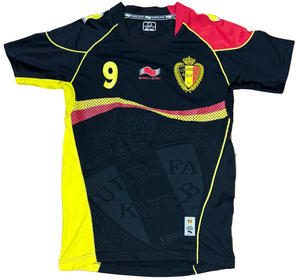 Belgium 2012 Away Burrda Football Shirt Medium Benteke 9