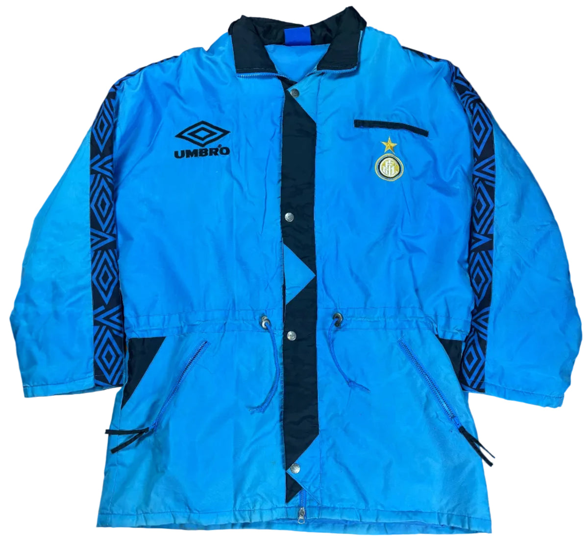 Inter Milan 1992/93 Home Umbro Football Shirt Extra Large
