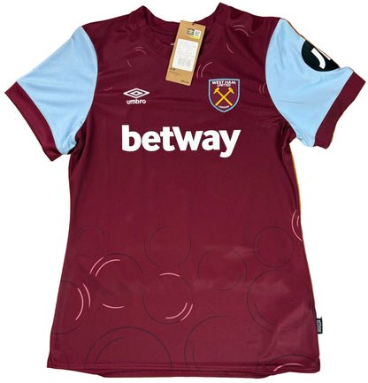 West Ham 2023/24 Home Umbro Football Shirt Large (W) Gorry 22