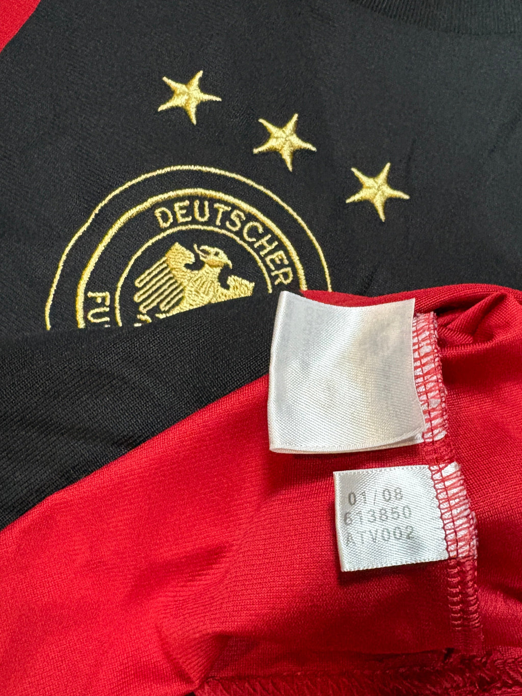 Germany 2008 Away Adidas Football Shirt Medium