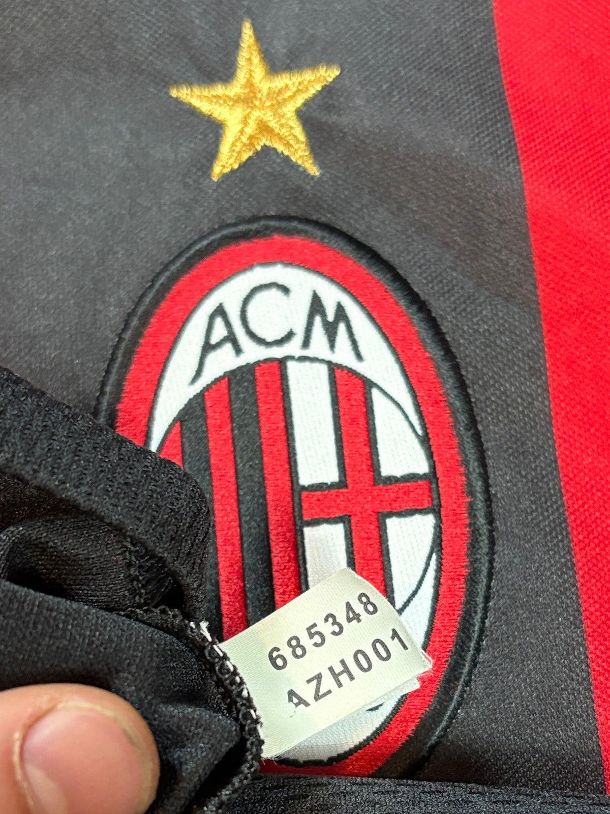 Ac Milan 1998/99 Home Adidas Football Shirt Extra Large Maldini 3