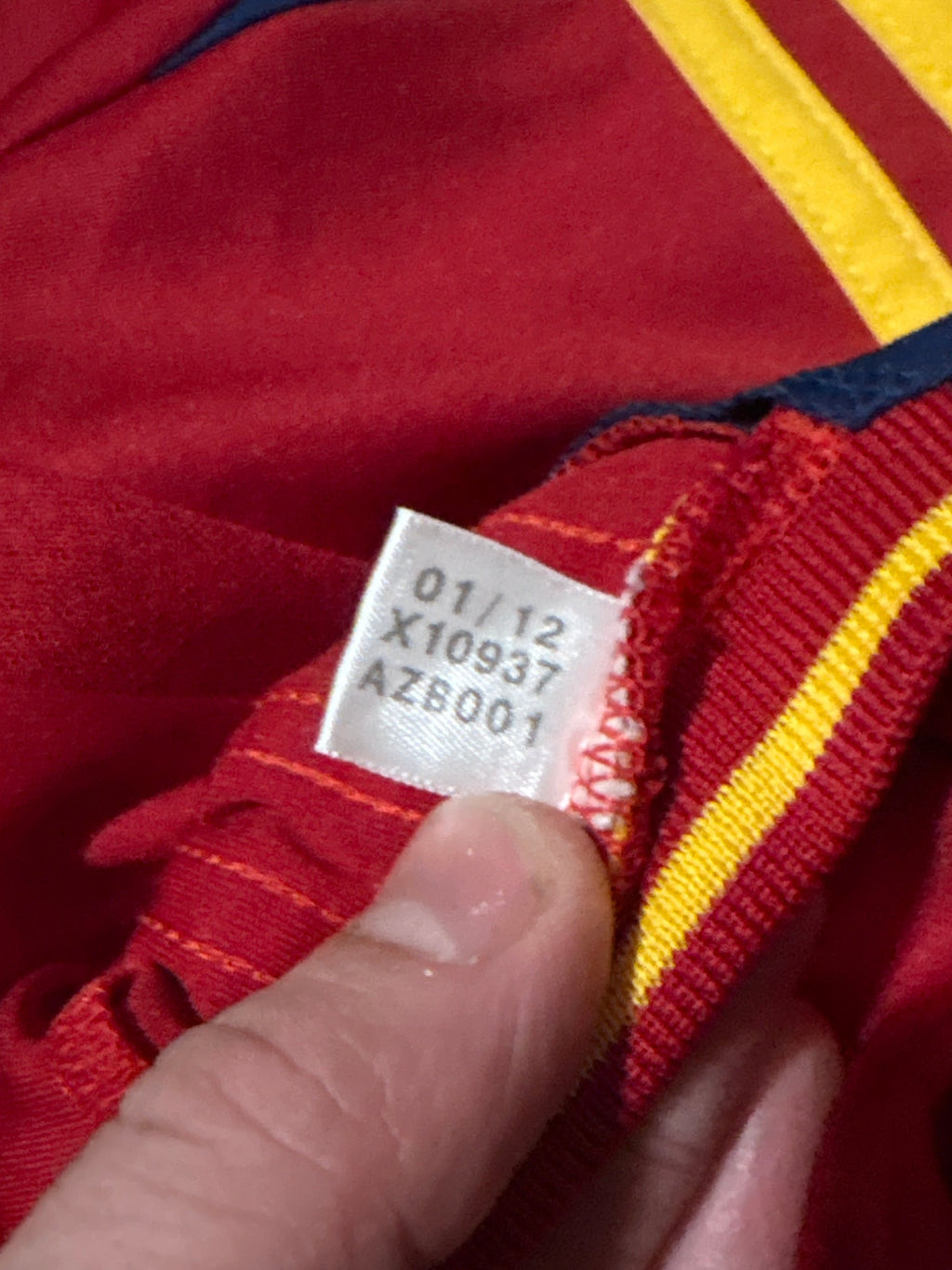 Spain 2012 Home Adidas Football Shirt Medium