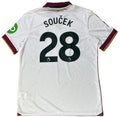 West Ham 2024/25 Away Umbro Football Shirt Extra Large Soucek 28