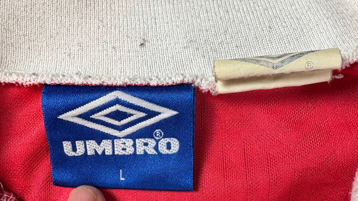 Manchester United 1992/94 Home Umbro Football Shirt Large