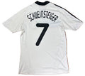 Germany 2008 Home Adidas Football Shirt Medium Schweinsteiger 7