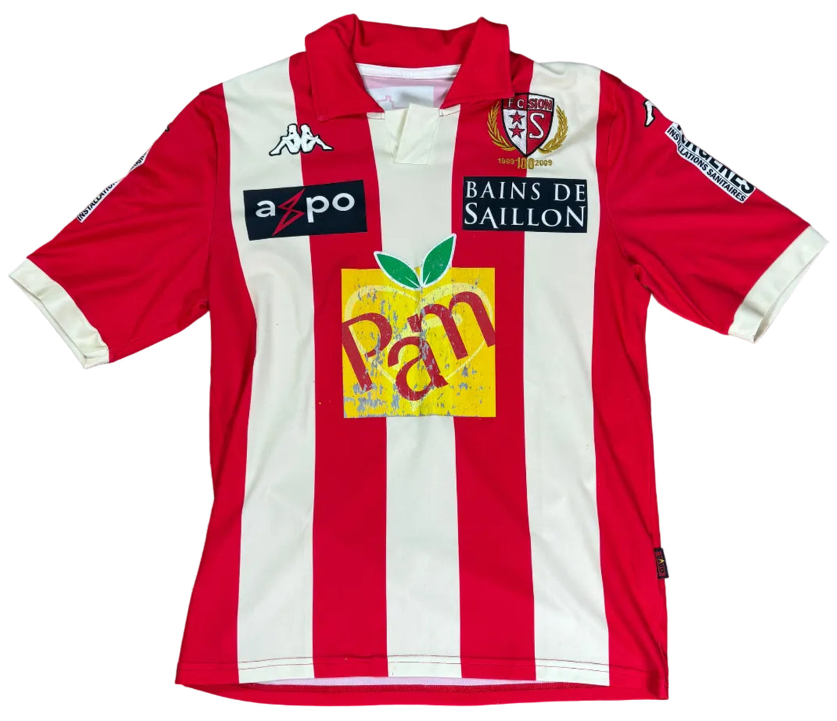 FC Sion 2010/11 Home Kappa Football Shirt Extra Large