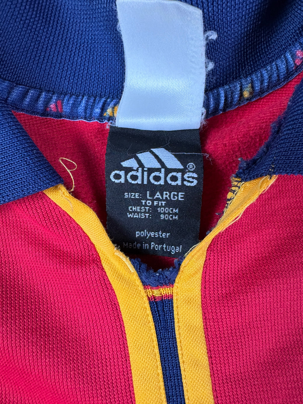 Spain 2000 Home Adidas Football Shirt Large