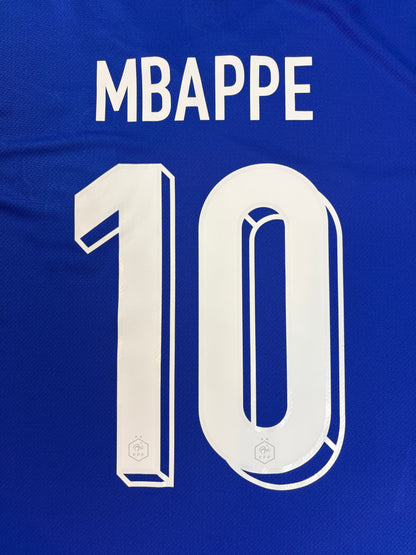 France 2024 Home Nike Football Shirt Large Mbappe 10
