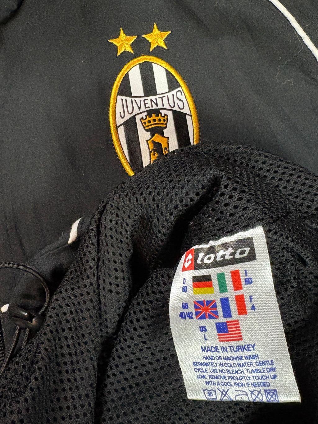 Juventus 2001/02 Lotto Jacket Football Jacket Large