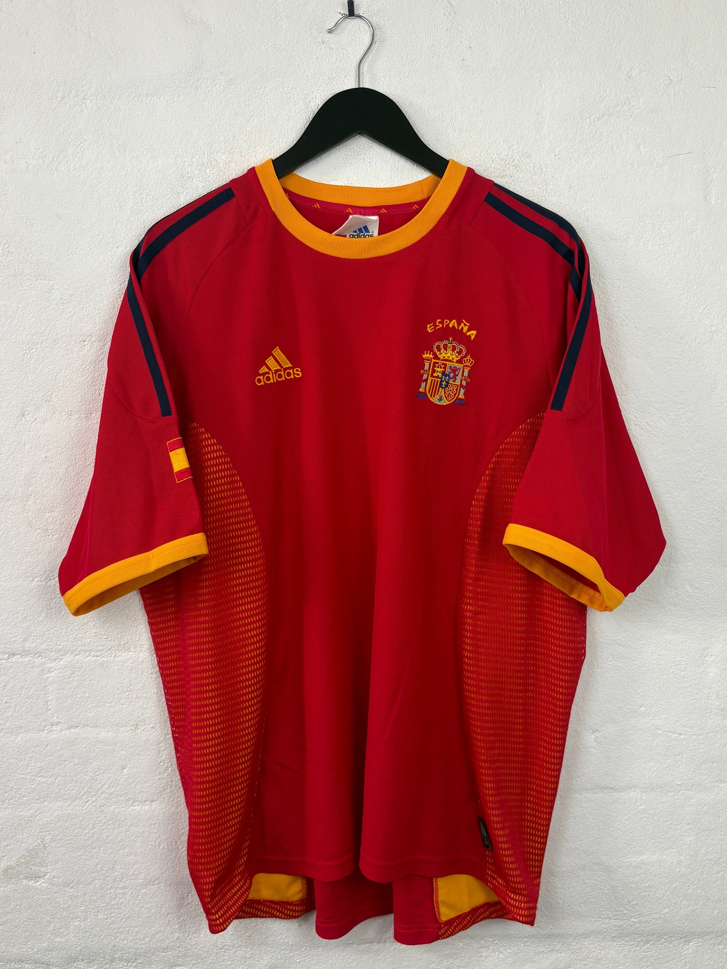 Spain 2002 Home Adidas Football Shirt Extra Large