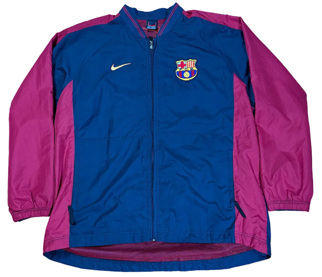 Barcelona 1998 Jacket Nike Football Jacket Large
