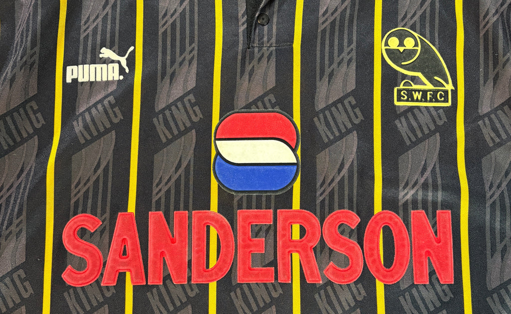 Sheffield Wednesday 1994/95 Away Puma Football Shirt Large