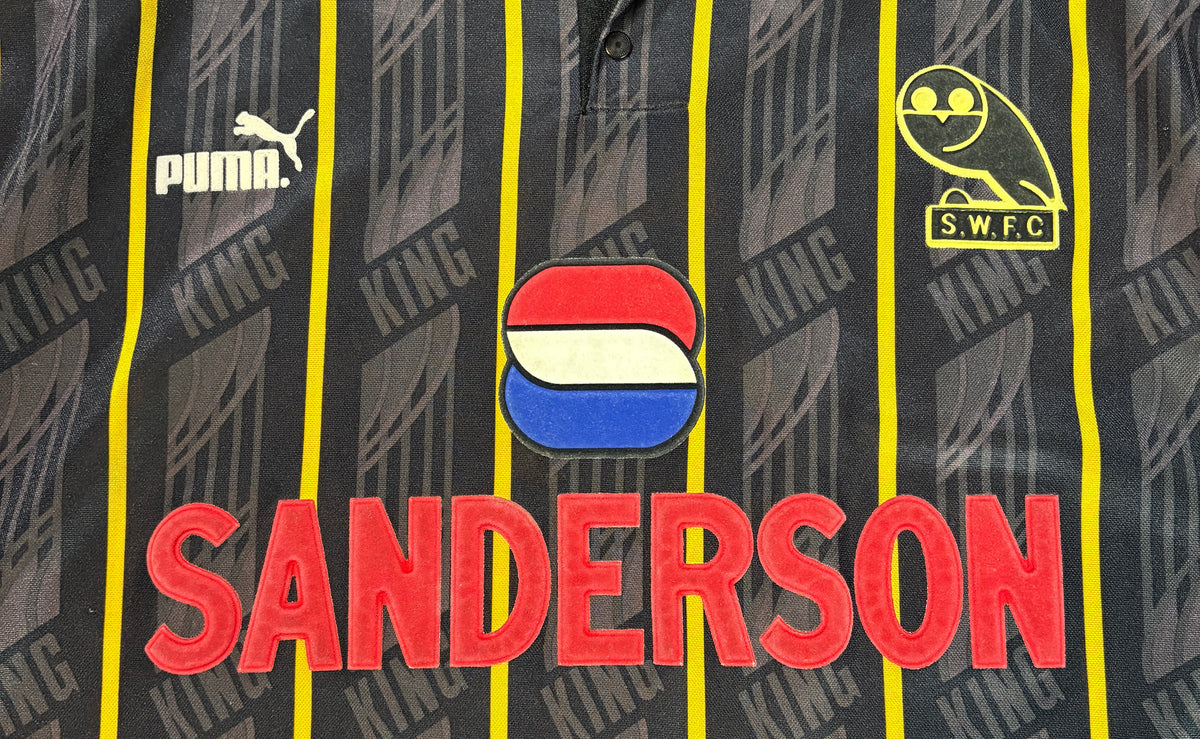 Sheffield Wednesday 1994/95 Away Puma Football Shirt Large
