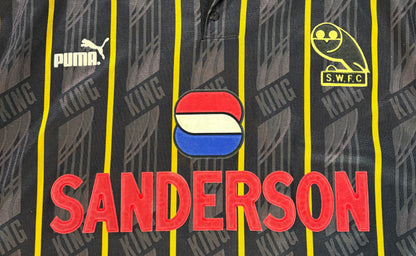 Sheffield Wednesday 1994/95 Away Puma Football Shirt Large