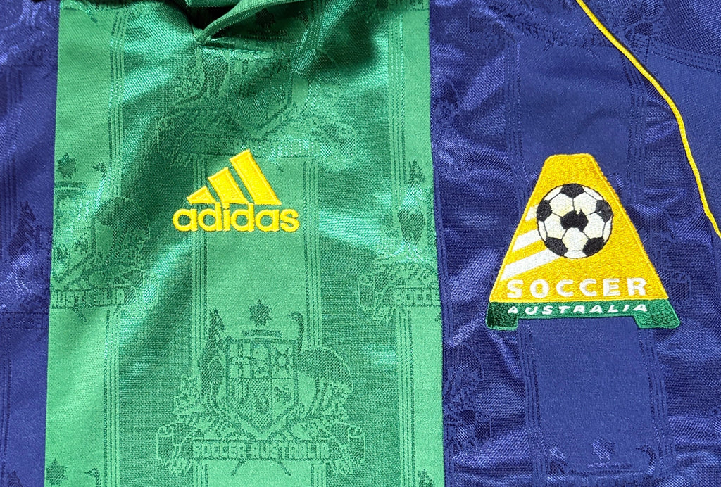 Australia 1998 Away Adidas Football Shirt Medium