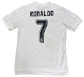 Real Madrid 2015/16 Home Adidas Football Shirt Medium Ronaldo 7