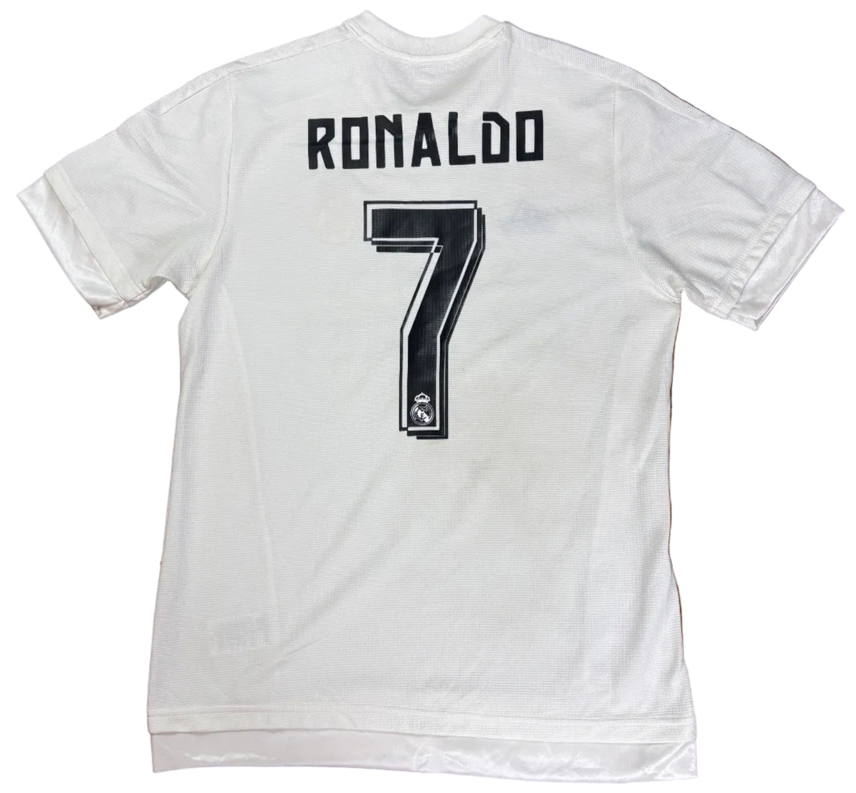 Real Madrid 2015/16 Home Adidas Football Shirt Medium Ronaldo 7