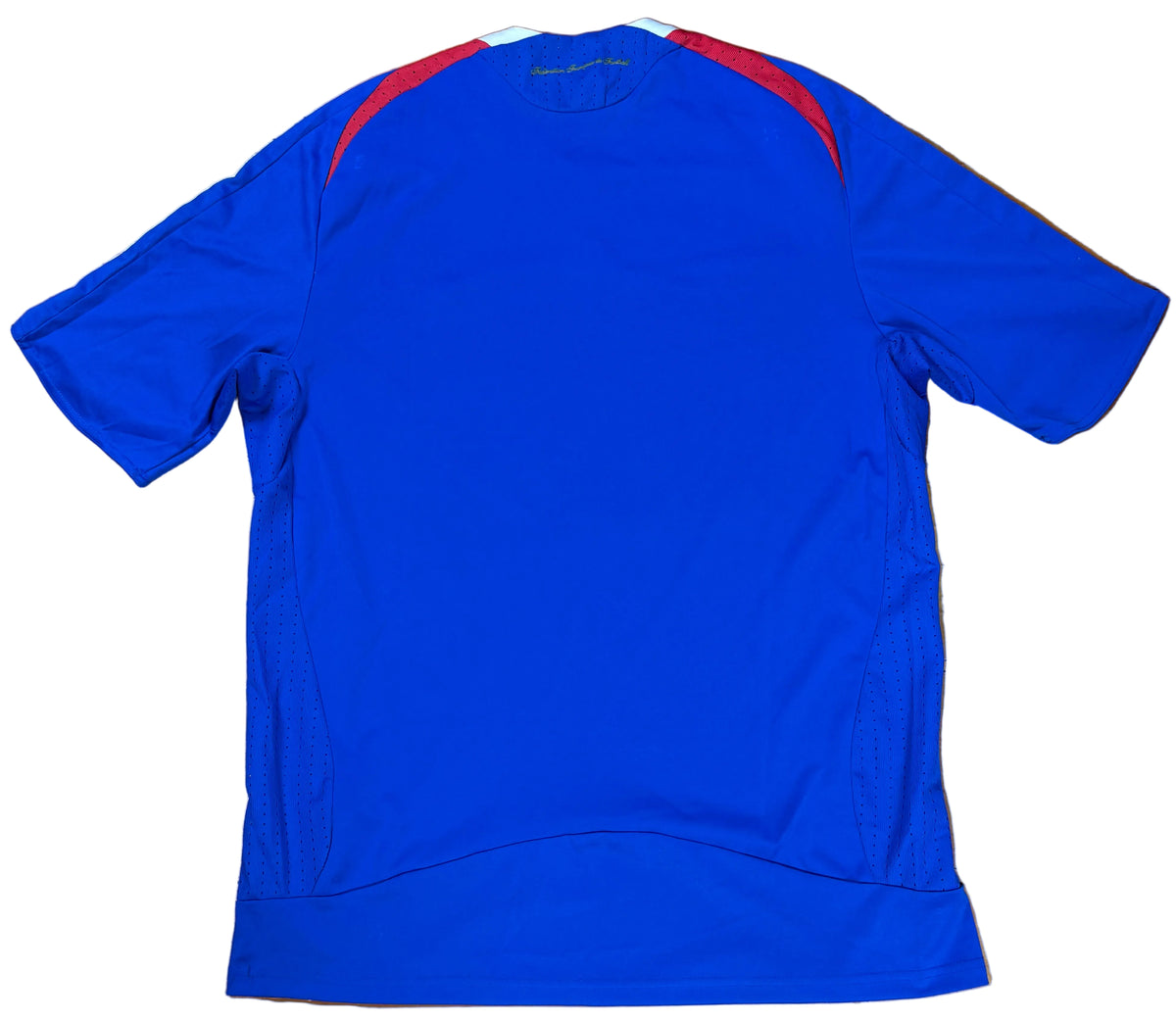 France 2008 Home Adidas Football Shirt Large