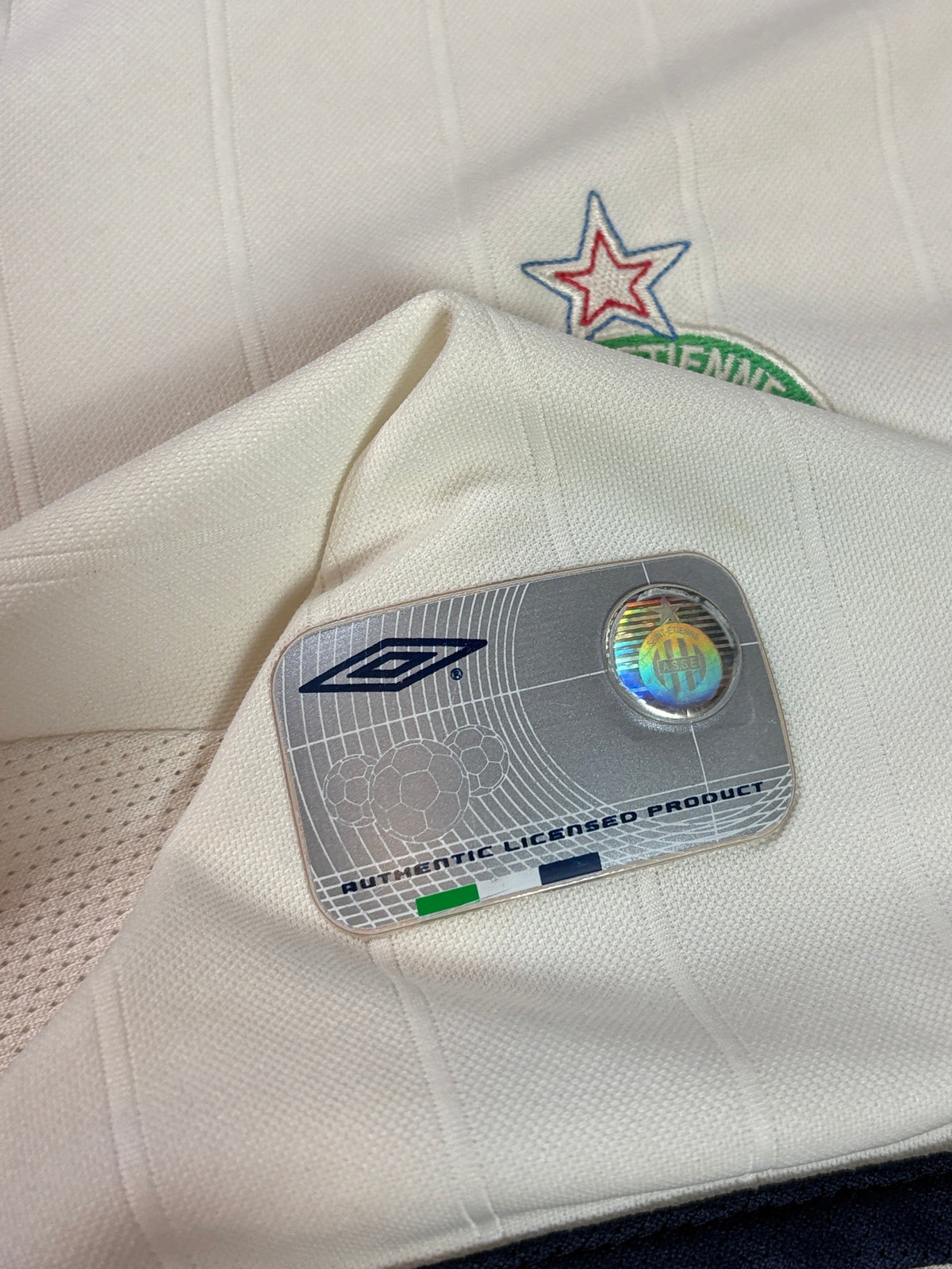St Etienne 2000/01 Away Umbro Football Shirt Large