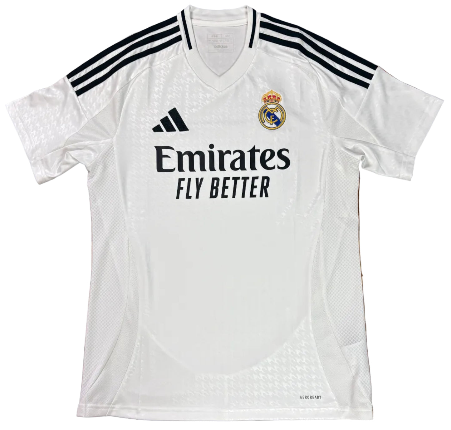 Real Madrid 2024/25 Home Adidas Football Shirt Large