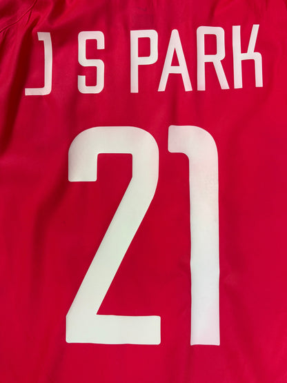 South Korea 2002 Home Nike Football Shirt Extra Large J S Park 21