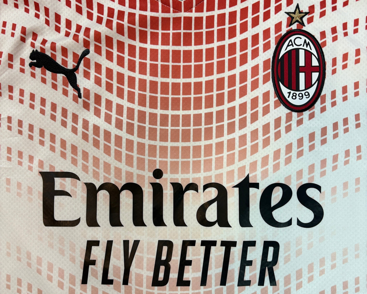 Ac Milan 2020/21 Away Puma Football Shirt Medium Theo 19