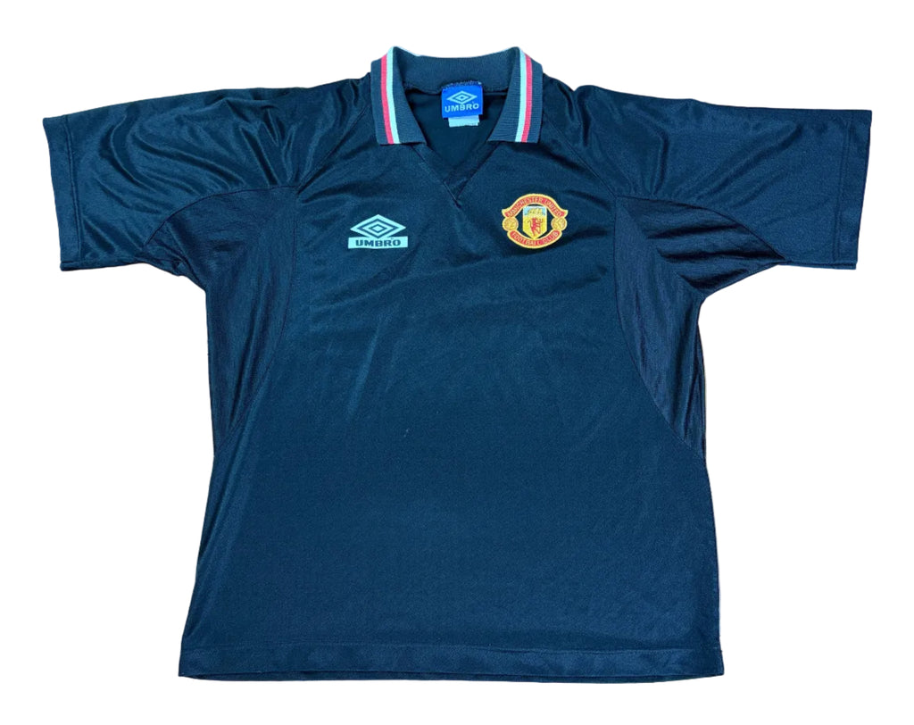 Manchester United 90's Training Umbro Football Shirt Extra Large