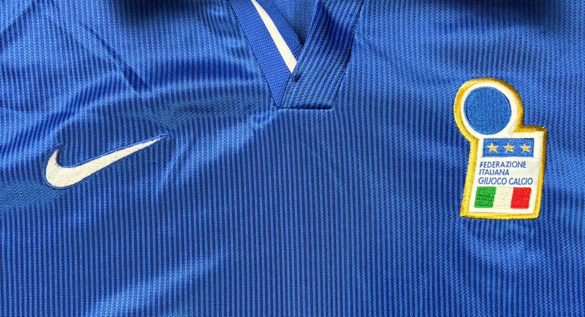 Italy 1998 Home Nike Football Shirt Extra Large