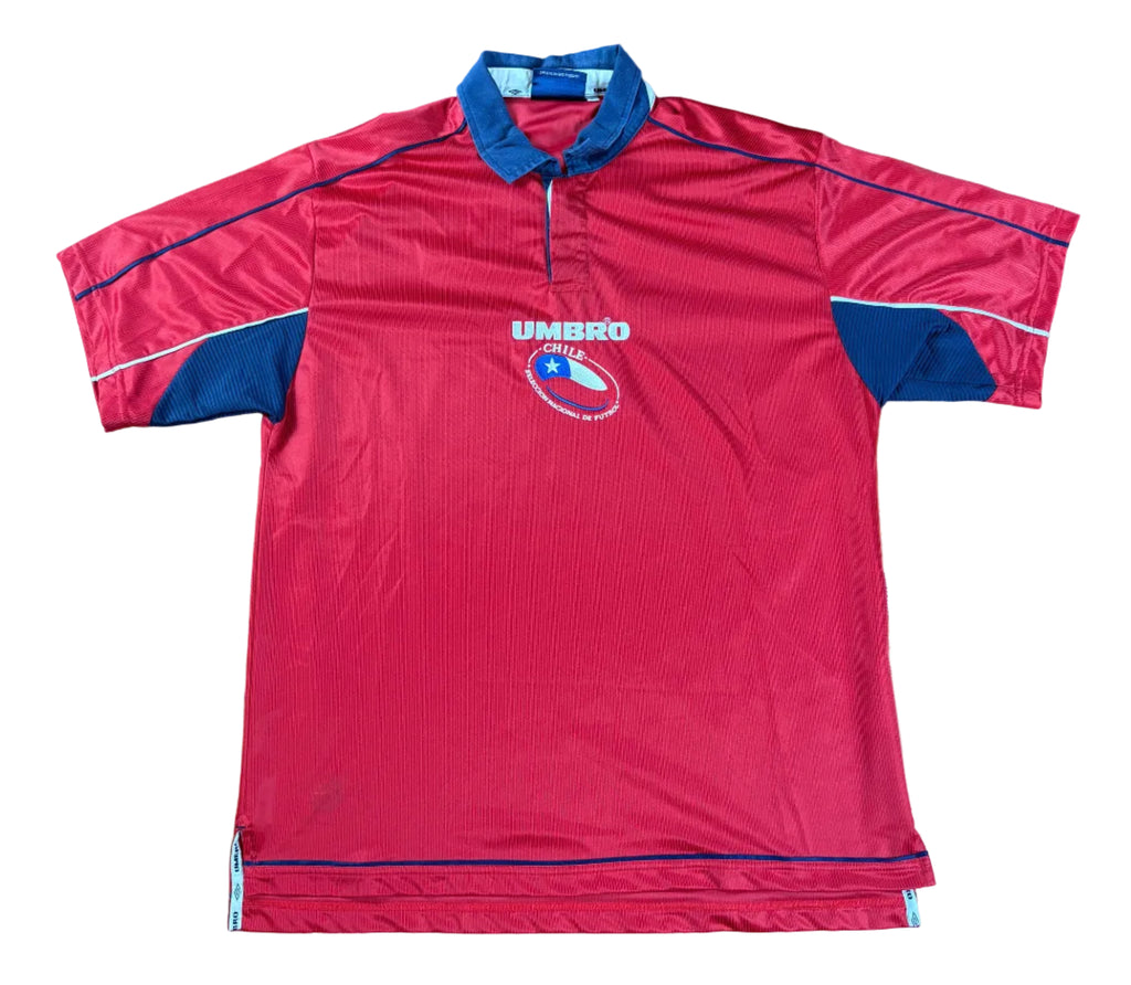 Chile 2000 Home Umbro Football Shirt Large