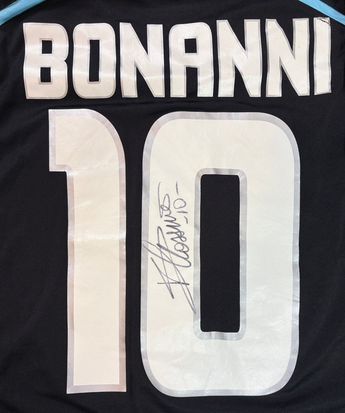 Lazio 2005/06 Third Puma Football Shirt Large Bonanni 10 *Match Worn*