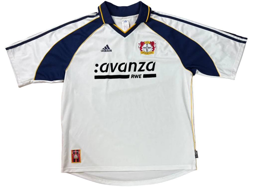 Bayer Leverkusen 2000/01 Away Adidas Football Shirt Extra Large