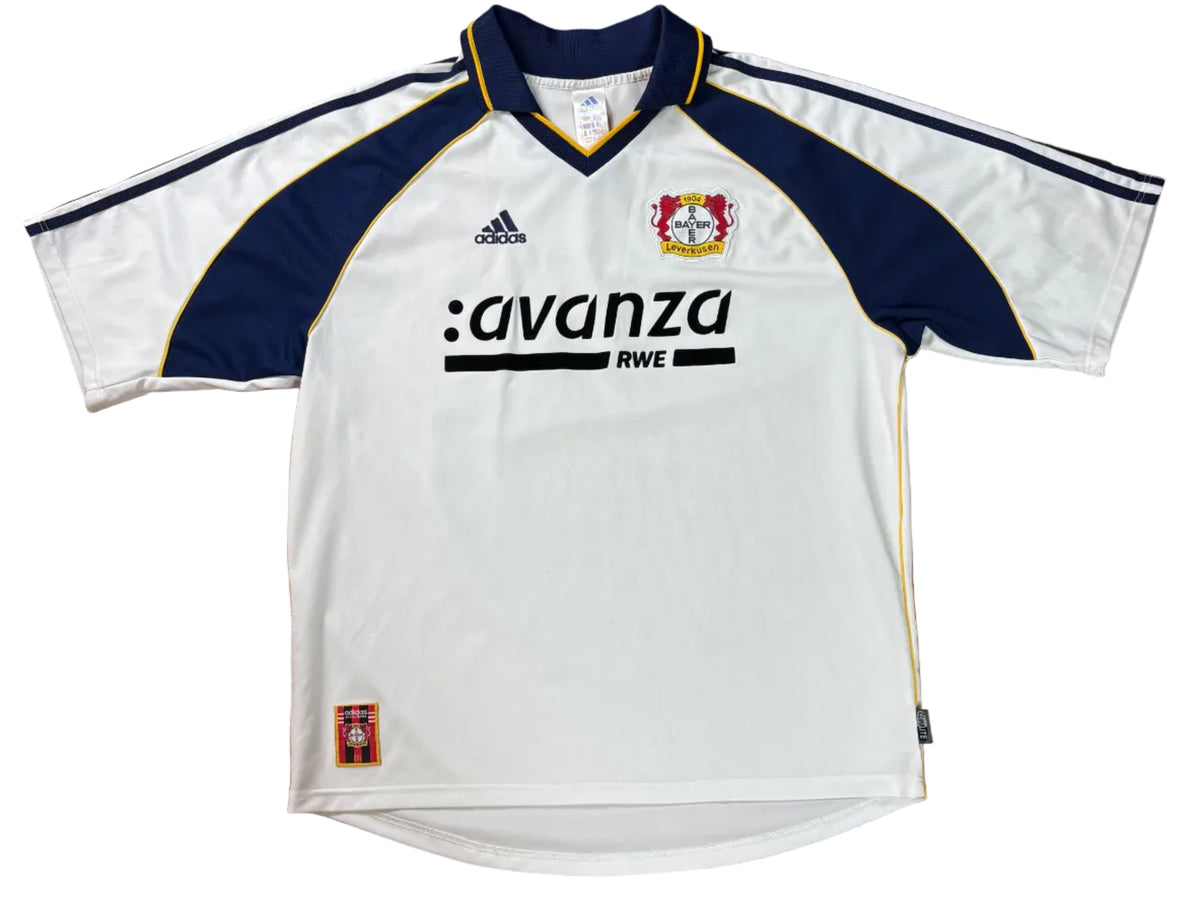 Bayer Leverkusen 2000/01 Away Adidas Football Shirt Extra Large
