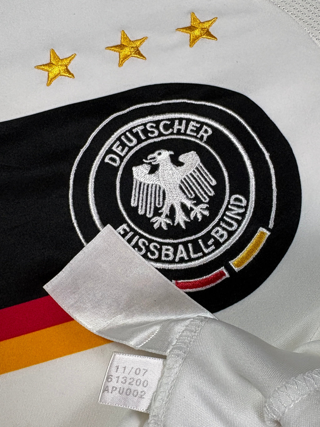Germany 2008 Home Adidas Football Shirt Medium Schweinsteiger 7