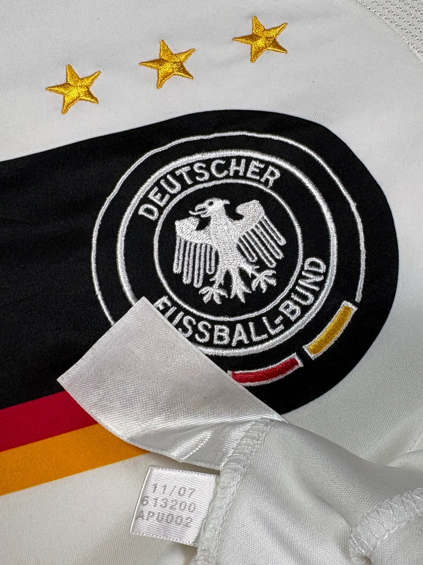 Germany 2008 Home Adidas Football Shirt Medium Schweinsteiger 7
